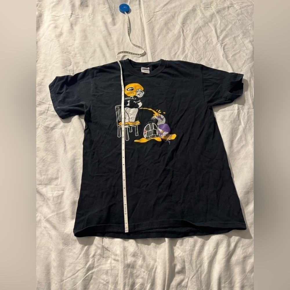 Men’s Medium Gildan Green Bay Foot all shirt